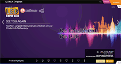 Desktop Screenshot of ledexpothailand.com